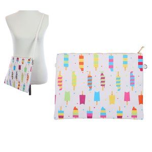 $9.00 ✿ 13 INCHES CROSS BODY CLUTCH BAG